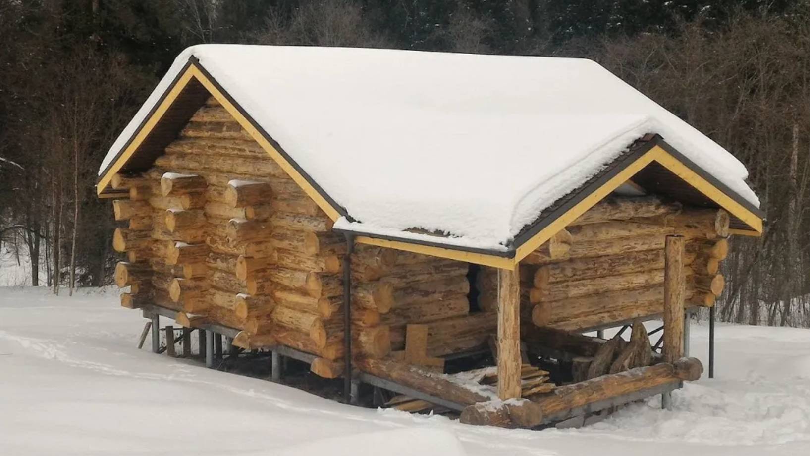 Чем ЗИМОЙ обработать сруб из бревна и бруса. Зимние пропитки и антисептики для обработки древесины. смотреть онлайн