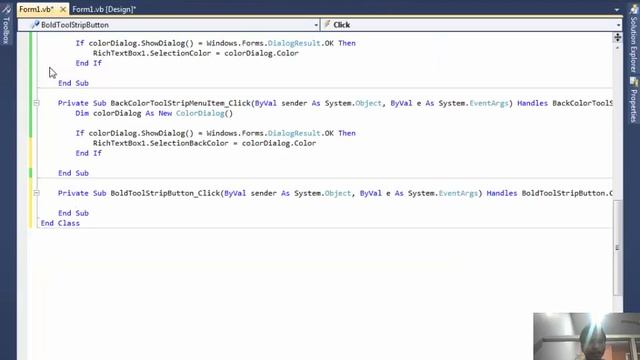 Notepad 3 and 4 batch part 5 FontDialog ColorDialog Contextmenu ToolStrip ToolStripContainer смотреть онлайн