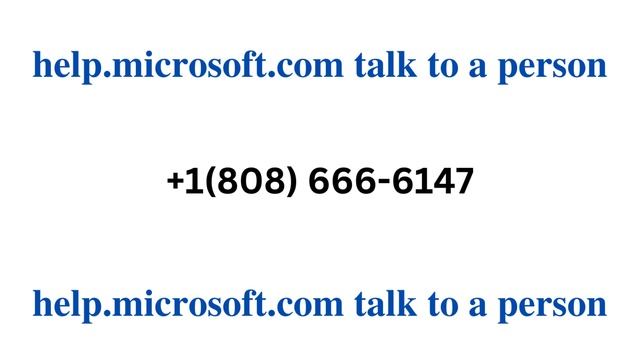 Help.Microsoft.com* (+1808-666-6147)* talk to a person смотреть онлайн