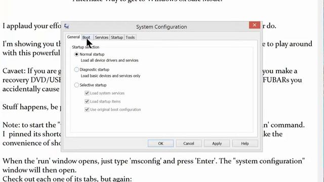 How to use MsConfig Windows 8x смотреть онлайн