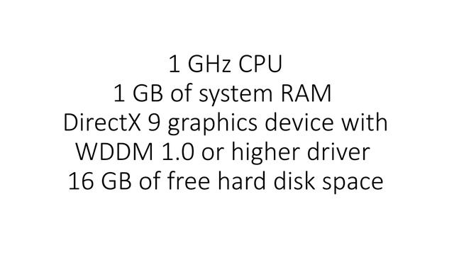 Requirements for the 32 bit x86 version of Microsoft Windows 7 смотреть онлайн