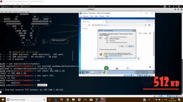 Hack Windows System | Hide The Payload | Migrate |512kb Academy смотреть онлайн