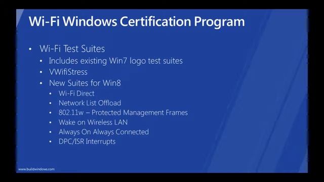 Microsoft build 2011 Testing Wi Fi networking devices смотреть онлайн