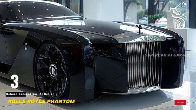 Rolls Royce Phantom All New 2025 Concept Car, AI Design смотреть онлайн