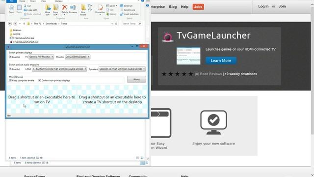 TvGameLauncher