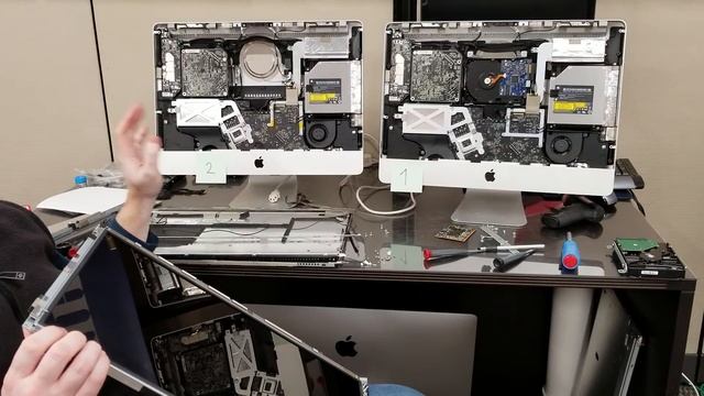 How to: 2010 iMac black screen lcd problem solved смотреть онлайн