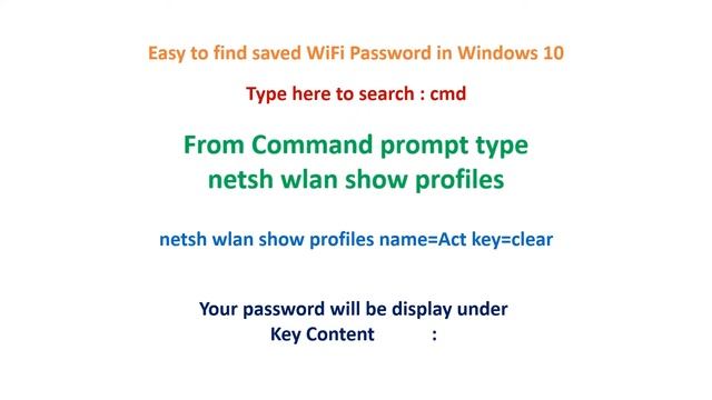 Windows 10 Wifi Password - find in 10 Sec смотреть онлайн