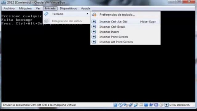 INSTALACIÓN DE WINDOWS SERVER 2008 EN VIRTUALBOX