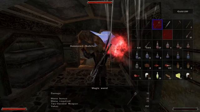 Gothic 2 NOTR, Unity Patch - Fire Mage: Getting past that pesky troll outside Quahodron's place... смотреть онлайн