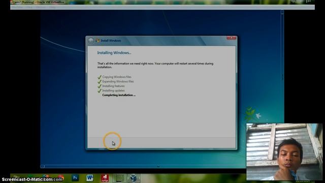 cara menginstall Windows 7 di Virtual BOX смотреть онлайн