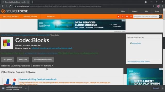 how to download codeblocks with compiler for windows 10 | gujju computervalo #download #codeblocks смотреть онлайн