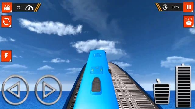 Amazing!!! Bus Mega Ramp Impossible Stunt Car Tracks Transporter Driver-Android Gameplay #4 OmGgame смотреть онлайн