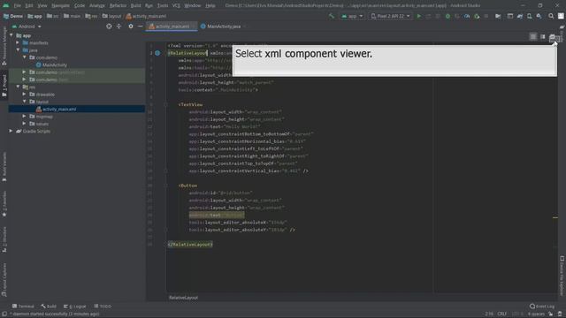 Android Studio Problem in Relative Layout. смотреть онлайн