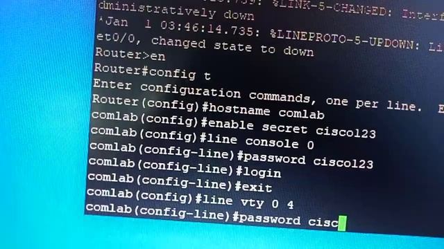 How to configure Telnet Server in cisco Real router & get access from remote PC смотреть онлайн