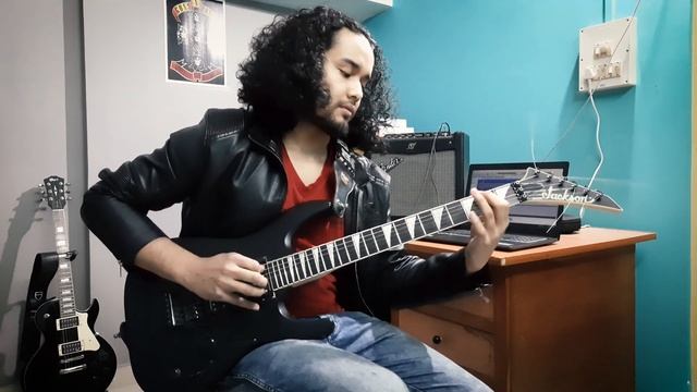 Judas Priest - Painkiller - Solo Cover смотреть онлайн