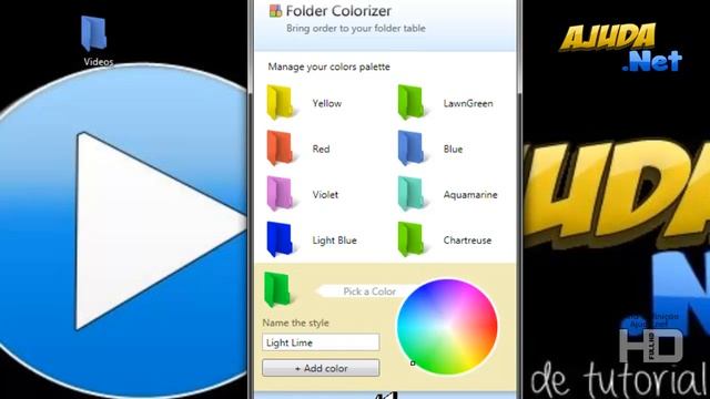 Como colorir as pastas do Windows - Ajuda.net смотреть онлайн