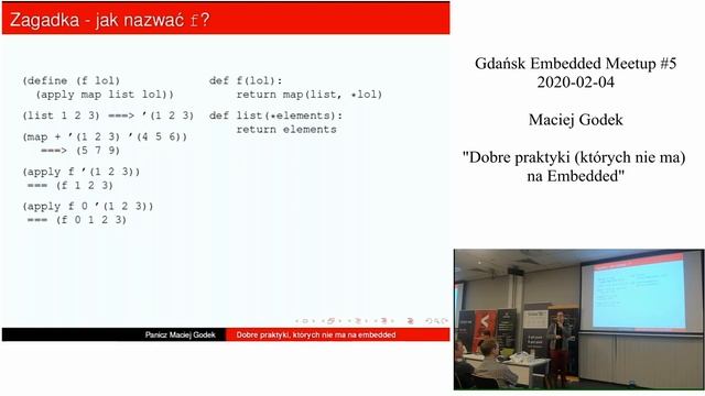 Maciej Godek - "Dobre praktyki (których nie ma) na Embedded" | GEM #5 смотреть онлайн