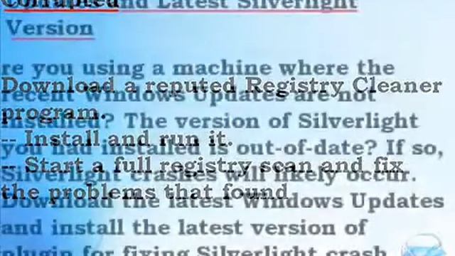 Silverlight Crash Fix смотреть онлайн