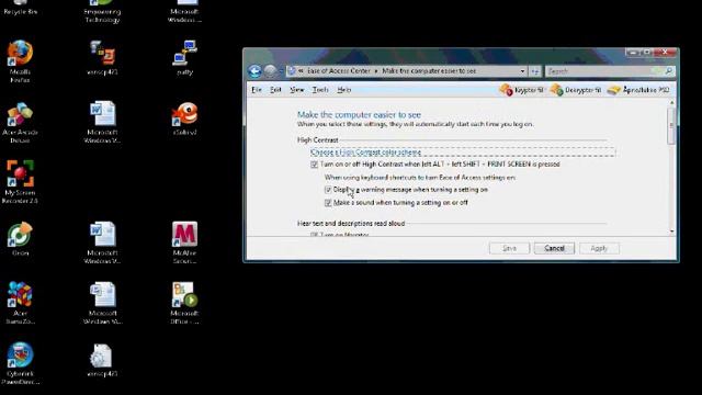 Windows Vista kontrastendring смотреть онлайн