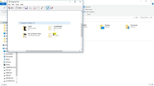 How to take screenshot in windows. [Advance screenshot] смотреть онлайн