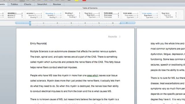 Microsoft Office Word MAC: How to format a MLA research paper смотреть онлайн