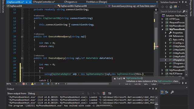 PhoneNoteBook Basic HTTP Protocol Host With Windows Form Client UI 1 80 смотреть онлайн