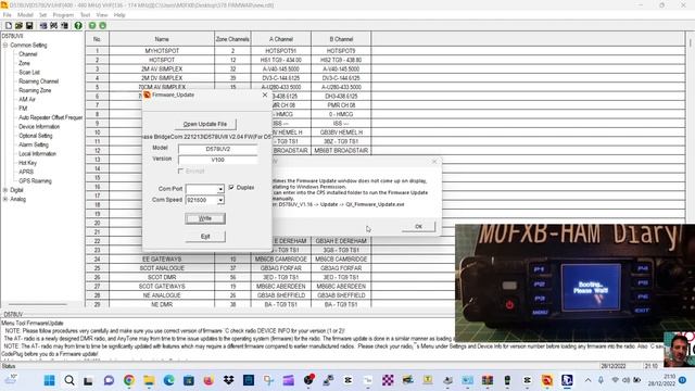 ANYTONE 578 MK111 PRO FIRMWARE UPDATE V2.04 DECEMBER 2022