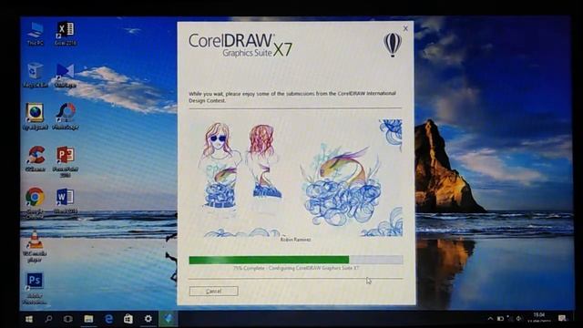 Cara Instal & Aktif Software CorelDraw X7~MF PROJECT смотреть онлайн