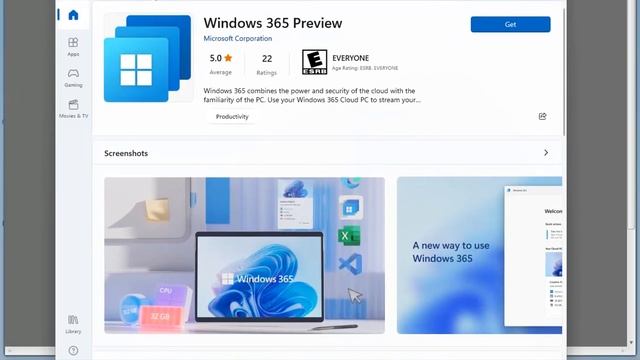 Windows 365 Preview is Now Available on Microsoft Store for Windows 11. смотреть онлайн