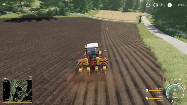 Farming Simulator 19 maps à Travers La France By Dams Laconi on regarde pour la nurserie a cochon смотреть онлайн