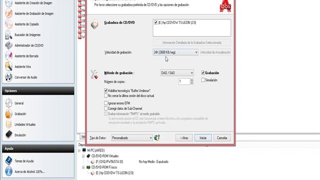 Grabar Imagen de CD DVD con Alcohol Parte 2 смотреть онлайн
