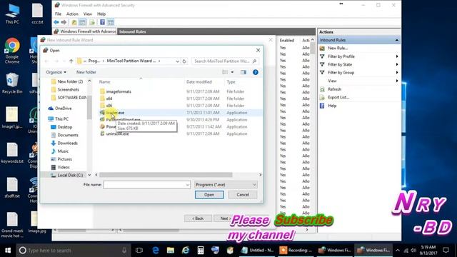 (Firewall) How to block any software from windows firewall in windows 10 смотреть онлайн