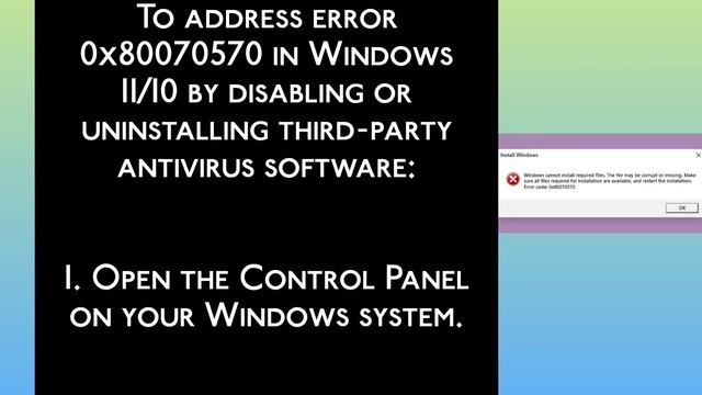 How to Fix Error 0x80070570 in Windows 11/10 (EASY) смотреть онлайн