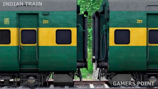 TRAIN COACHES PARTED OF INDIAN GARIBRATH EXPRESS | Train Simulator | Indian Railways смотреть онлайн