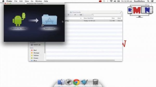 Android File Transfer on Mac OS X