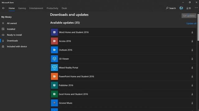 How to Update Apps In Microsoft Store WIndows 10 смотреть онлайн