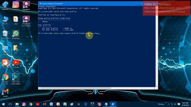 How do get WiFi password in without root in window 10 llEasy method..simple trik #@_sandeep_thakur_ смотреть онлайн