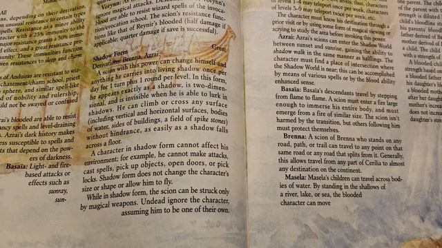 AD&D - Birthright Bloodline Abilities | Shadowform смотреть онлайн