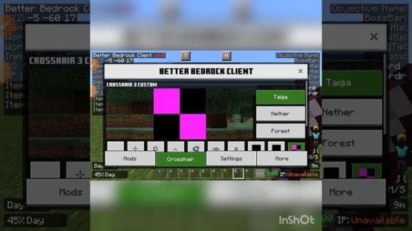 new clint released for minecraft pe better bedrock client v6 mediafire link