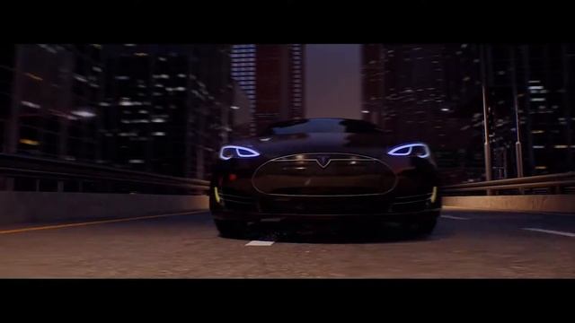 UE4.25.3 raytrace Testing | lighting | automotive | tesla | night city смотреть онлайн