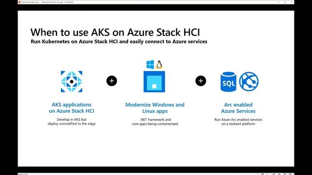 Azure Stack HCI Days 2021 Session - Getting to know AKS on Azure Stack HCI смотреть онлайн