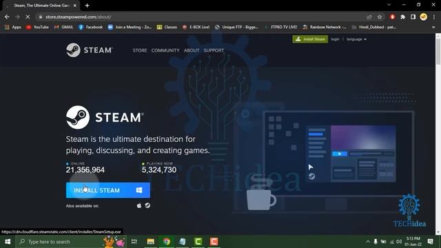 Download Steam on Windows 10 in 2024 [New Method] (Quick Tutorial) смотреть онлайн
