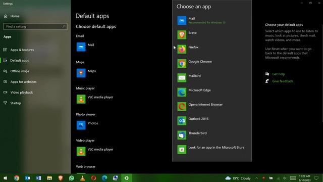 Change default apps in windows 10 (What app opens what file, open with) in less than a minute смотреть онлайн