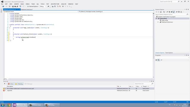 Ders-5 User Control смотреть онлайн