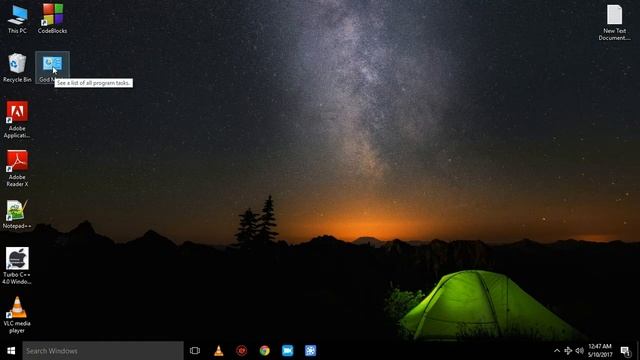 how to enable god mode in Windows 7/8/10 (Complete Tutorial) смотреть онлайн