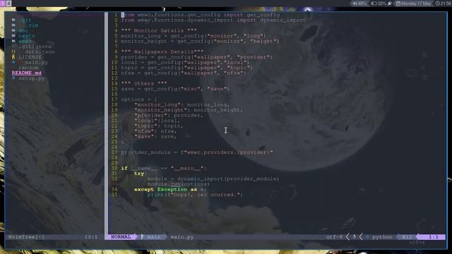 Wallpaper Changer for Window Managers use images from Wallhaven, Unsplash or Local | WMWC 0.2.0 смотреть онлайн