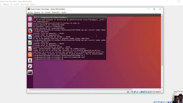 Samba como WORKGROUP смотреть онлайн