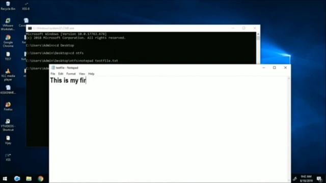 ntfs stream manipulation | Alternate Data Streams on Windows | Super Hidden" Files in Windows смотреть онлайн