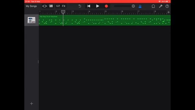 Garageband - drums and bass tutorial смотреть онлайн