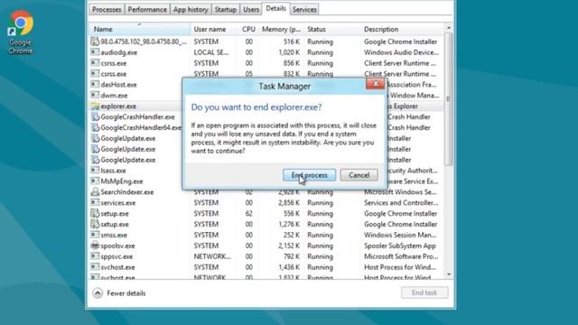 How to End explorer.exe in Windows 8 Consumer Preview смотреть онлайн